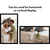 image:imageAmericanflat 20x30 Poster Frame  White Engineered Wood with Polished Plexiglass  Wide Picture Frame for Vertical or Horizontal Wall Display  Epic Collection  White  Polished plexiglass front hangs vertical or horizontal sawtooth hangers included fits photos posters and artBlack