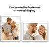 image:imageAmericanflat 20x30 Poster Frame  White Engineered Wood with Polished Plexiglass  Wide Picture Frame for Vertical or Horizontal Wall Display  Epic Collection  White  Polished plexiglass front hangs vertical or horizontal sawtooth hangers included fits photos posters and artWhite