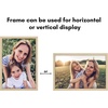 image:imageAmericanflat 20x30 Poster Frame  White Engineered Wood with Polished Plexiglass  Wide Picture Frame for Vertical or Horizontal Wall Display  Epic Collection  White  Polished plexiglass front hangs vertical or horizontal sawtooth hangers included fits photos posters and artNatural Oak
