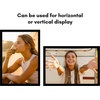 image:imageAmericanflat 20x30 Poster Frame  White Engineered Wood with Polished Plexiglass  Wide Picture Frame for Vertical or Horizontal Wall Display  Epic Collection  White  Polished plexiglass front hangs vertical or horizontal sawtooth hangers included fits photos posters and artBlack