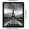 image:imageAmericanflat 20x30 Poster Frame  White Engineered Wood with Polished Plexiglass  Wide Picture Frame for Vertical or Horizontal Wall Display  Epic Collection  White  Polished plexiglass front hangs vertical or horizontal sawtooth hangers included fits photos posters and artBlack