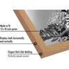 image:imageAmericanflat 20x30 Poster Frame  White Engineered Wood with Polished Plexiglass  Wide Picture Frame for Vertical or Horizontal Wall Display  Epic Collection  White  Polished plexiglass front hangs vertical or horizontal sawtooth hangers included fits photos posters and artDark Oak