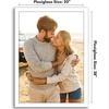 image:imageAmericanflat 20x30 Poster Frame  White Engineered Wood with Polished Plexiglass  Wide Picture Frame for Vertical or Horizontal Wall Display  Epic Collection  White  Polished plexiglass front hangs vertical or horizontal sawtooth hangers included fits photos posters and artWhite