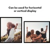 image:imageAmericanflat 20x30 Poster Frame  White Engineered Wood with Polished Plexiglass  Wide Picture Frame for Vertical or Horizontal Wall Display  Epic Collection  White  Polished plexiglass front hangs vertical or horizontal sawtooth hangers included fits photos posters and artBlack