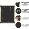 image:imageAmericanflat 20x30 Poster Frame  White Engineered Wood with Polished Plexiglass  Wide Picture Frame for Vertical or Horizontal Wall Display  Epic Collection  White  Polished plexiglass front hangs vertical or horizontal sawtooth hangers included fits photos posters and artGold