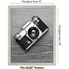 image:imageAmericanflat 20x30 Poster Frame  White Engineered Wood with Polished Plexiglass  Wide Picture Frame for Vertical or Horizontal Wall Display  Epic Collection  White  Polished plexiglass front hangs vertical or horizontal sawtooth hangers included fits photos posters and artDriftwood
