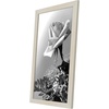 image:imageAmericanflat 20x30 Poster Frame  White Engineered Wood with Polished Plexiglass  Wide Picture Frame for Vertical or Horizontal Wall Display  Epic Collection  White  Polished plexiglass front hangs vertical or horizontal sawtooth hangers included fits photos posters and artLight Wood
