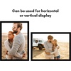 image:imageAmericanflat 20x30 Poster Frame  White Engineered Wood with Polished Plexiglass  Wide Picture Frame for Vertical or Horizontal Wall Display  Epic Collection  White  Polished plexiglass front hangs vertical or horizontal sawtooth hangers included fits photos posters and artBlack