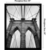 image:imageAmericanflat 20x30 Poster Frame  White Engineered Wood with Polished Plexiglass  Wide Picture Frame for Vertical or Horizontal Wall Display  Epic Collection  White  Polished plexiglass front hangs vertical or horizontal sawtooth hangers included fits photos posters and artBlack