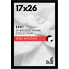 image:imageAmericanflat 20x30 Poster Frame  White Engineered Wood with Polished Plexiglass  Wide Picture Frame for Vertical or Horizontal Wall Display  Epic Collection  White  Polished plexiglass front hangs vertical or horizontal sawtooth hangers included fits photos posters and artBlack