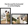 image:imageAmericanflat 20x30 Poster Frame  White Engineered Wood with Polished Plexiglass  Wide Picture Frame for Vertical or Horizontal Wall Display  Epic Collection  White  Polished plexiglass front hangs vertical or horizontal sawtooth hangers included fits photos posters and artBlack