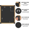 image:imageAmericanflat 20x30 Poster Frame  White Engineered Wood with Polished Plexiglass  Wide Picture Frame for Vertical or Horizontal Wall Display  Epic Collection  White  Polished plexiglass front hangs vertical or horizontal sawtooth hangers included fits photos posters and artPine