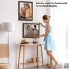 image:imageAmericanflat 20x30 Poster Frame  White Engineered Wood with Polished Plexiglass  Wide Picture Frame for Vertical or Horizontal Wall Display  Epic Collection  White  Polished plexiglass front hangs vertical or horizontal sawtooth hangers included fits photos posters and artWalnut