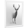 image:imageAmericanflat 20x30 Poster Frame  White Engineered Wood with Polished Plexiglass  Wide Picture Frame for Vertical or Horizontal Wall Display  Epic Collection  White  Polished plexiglass front hangs vertical or horizontal sawtooth hangers included fits photos posters and artWhite