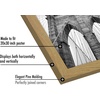 image:imageAmericanflat 20x30 Poster Frame  White Engineered Wood with Polished Plexiglass  Wide Picture Frame for Vertical or Horizontal Wall Display  Epic Collection  White  Polished plexiglass front hangs vertical or horizontal sawtooth hangers included fits photos posters and artPine