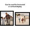 image:imageAmericanflat 20x30 Poster Frame  White Engineered Wood with Polished Plexiglass  Wide Picture Frame for Vertical or Horizontal Wall Display  Epic Collection  White  Polished plexiglass front hangs vertical or horizontal sawtooth hangers included fits photos posters and artBlack