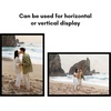 image:imageAmericanflat 20x30 Poster Frame  White Engineered Wood with Polished Plexiglass  Wide Picture Frame for Vertical or Horizontal Wall Display  Epic Collection  White  Polished plexiglass front hangs vertical or horizontal sawtooth hangers included fits photos posters and artBlack