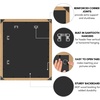 image:imageAmericanflat 20x30 Poster Frame  White Engineered Wood with Polished Plexiglass  Wide Picture Frame for Vertical or Horizontal Wall Display  Epic Collection  White  Polished plexiglass front hangs vertical or horizontal sawtooth hangers included fits photos posters and artPine