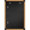 image:imageAmericanflat 20x30 Poster Frame  White Engineered Wood with Polished Plexiglass  Wide Picture Frame for Vertical or Horizontal Wall Display  Epic Collection  White  Polished plexiglass front hangs vertical or horizontal sawtooth hangers included fits photos posters and artDark Oak