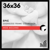 image:imageAmericanflat 20x30 Poster Frame  White Engineered Wood with Polished Plexiglass  Wide Picture Frame for Vertical or Horizontal Wall Display  Epic Collection  White  Polished plexiglass front hangs vertical or horizontal sawtooth hangers included fits photos posters and artBlack