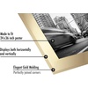 image:imageAmericanflat 20x30 Poster Frame  White Engineered Wood with Polished Plexiglass  Wide Picture Frame for Vertical or Horizontal Wall Display  Epic Collection  White  Polished plexiglass front hangs vertical or horizontal sawtooth hangers included fits photos posters and artGold