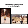 image:imageAmericanflat 20x30 Poster Frame  White Engineered Wood with Polished Plexiglass  Wide Picture Frame for Vertical or Horizontal Wall Display  Epic Collection  White  Polished plexiglass front hangs vertical or horizontal sawtooth hangers included fits photos posters and artBlack