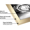 image:imageAmericanflat 20x30 Poster Frame  White Engineered Wood with Polished Plexiglass  Wide Picture Frame for Vertical or Horizontal Wall Display  Epic Collection  White  Polished plexiglass front hangs vertical or horizontal sawtooth hangers included fits photos posters and artGold