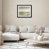 image:imageAmericanflat 26x32 Poster Frame  Matted to 22x28  Engineered Wood  White  Polished plexiglass front hangs vertical or horizontal sawtooth hangers included secure turntab backingBlack