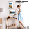 image:imageAmericanflat 26x32 Poster Frame  Matted to 22x28  Engineered Wood  White  Polished plexiglass front hangs vertical or horizontal sawtooth hangers included secure turntab backingDriftwood