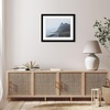 image:imageAmericanflat 26x32 Poster Frame  Matted to 22x28  Engineered Wood  White  Polished plexiglass front hangs vertical or horizontal sawtooth hangers included secure turntab backingBlack