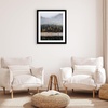 image:imageAmericanflat 26x32 Poster Frame  Matted to 22x28  Engineered Wood  White  Polished plexiglass front hangs vertical or horizontal sawtooth hangers included secure turntab backingBlack