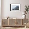 image:imageAmericanflat 26x32 Poster Frame  Matted to 22x28  Engineered Wood  White  Polished plexiglass front hangs vertical or horizontal sawtooth hangers included secure turntab backingBlack