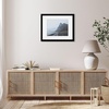 image:imageAmericanflat 26x32 Poster Frame  Matted to 22x28  Engineered Wood  White  Polished plexiglass front hangs vertical or horizontal sawtooth hangers included secure turntab backingBlack