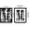 image:imageAmericanflat 26x32 Poster Frame  Matted to 22x28  Engineered Wood  White  Polished plexiglass front hangs vertical or horizontal sawtooth hangers included secure turntab backingBlack