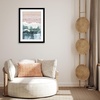 image:imageAmericanflat 26x32 Poster Frame  Matted to 22x28  Engineered Wood  White  Polished plexiglass front hangs vertical or horizontal sawtooth hangers included secure turntab backingBlack
