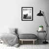 image:imageAmericanflat 26x32 Poster Frame  Matted to 22x28  Engineered Wood  White  Polished plexiglass front hangs vertical or horizontal sawtooth hangers included secure turntab backingBlack