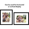 image:imageAmericanflat 26x32 Poster Frame  Matted to 22x28  Engineered Wood  White  Polished plexiglass front hangs vertical or horizontal sawtooth hangers included secure turntab backingBlack