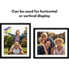 image:imageAmericanflat 26x32 Poster Frame  Matted to 22x28  Engineered Wood  White  Polished plexiglass front hangs vertical or horizontal sawtooth hangers included secure turntab backingBlack
