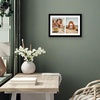 image:imageAmericanflat 4x4 Collage Picture Frame  Fits 4  Driftwood  Overall frame size 10x10 Shatterresistant glass sawtooth hangers included fits photos and artBlack