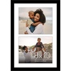 image:imageAmericanflat 4x4 Collage Picture Frame  Fits 4  Driftwood  Overall frame size 10x10 Shatterresistant glass sawtooth hangers included fits photos and artBlack