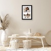 image:imageAmericanflat 4x4 Collage Picture Frame  Fits 4  Driftwood  Overall frame size 10x10 Shatterresistant glass sawtooth hangers included fits photos and artBlack