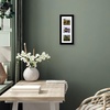 image:imageAmericanflat 4x4 Collage Picture Frame  Fits 4  Driftwood  Overall frame size 10x10 Shatterresistant glass sawtooth hangers included fits photos and artBlack