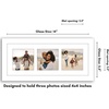 image:imageAmericanflat 4x4 Collage Picture Frame  Fits 4  Driftwood  Overall frame size 10x10 Shatterresistant glass sawtooth hangers included fits photos and artWhite