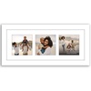 image:imageAmericanflat 4x4 Collage Picture Frame  Fits 4  Driftwood  Overall frame size 10x10 Shatterresistant glass sawtooth hangers included fits photos and artWhite