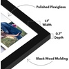 image:imageAmericanflat 4x6 Collage Picture Frame  Fits 4  Engineered Wood  WhiteBlack
