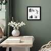 image:imageAmericanflat 4x6 Collage Picture Frame  Fits 4  Engineered Wood  WhiteBlack