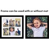 image:imageAmericanflat 4x6 Collage Picture Frame  Fits 4  Engineered Wood  WhiteBlack