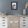 image:imageAmericanflat 4x6 Collage Picture Frame  Fits 4  Engineered Wood  WhiteBlack