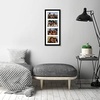 image:imageAmericanflat 4x6 Collage Picture Frame  Fits 4  Engineered Wood  WhiteBlack