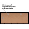 image:imageAmericanflat 4x6 Collage Picture Frame  Fits 4  Engineered Wood  WhiteBlack